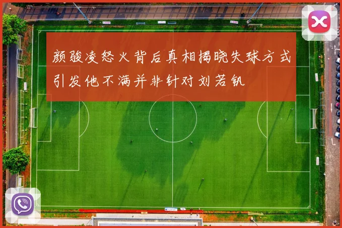 颜骏凌怒火背后真相揭晓失球方式引发他不满并非针对刘若钒